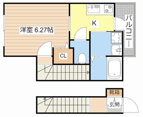 レフレールの物件間取画像